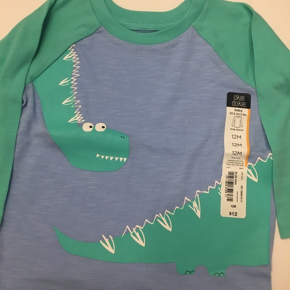 3/$20 💞Dinosaur T-shirt 9M & 12M - Picture 2 of 2